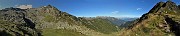 20 Passo del Verrobbio con le trincee e il laghetto e vista su Val Bomino